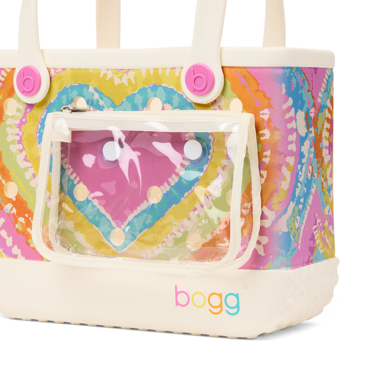 Bitty Bogg Bag - Dye-licious Heart Pink Taffy - Smooth Finish