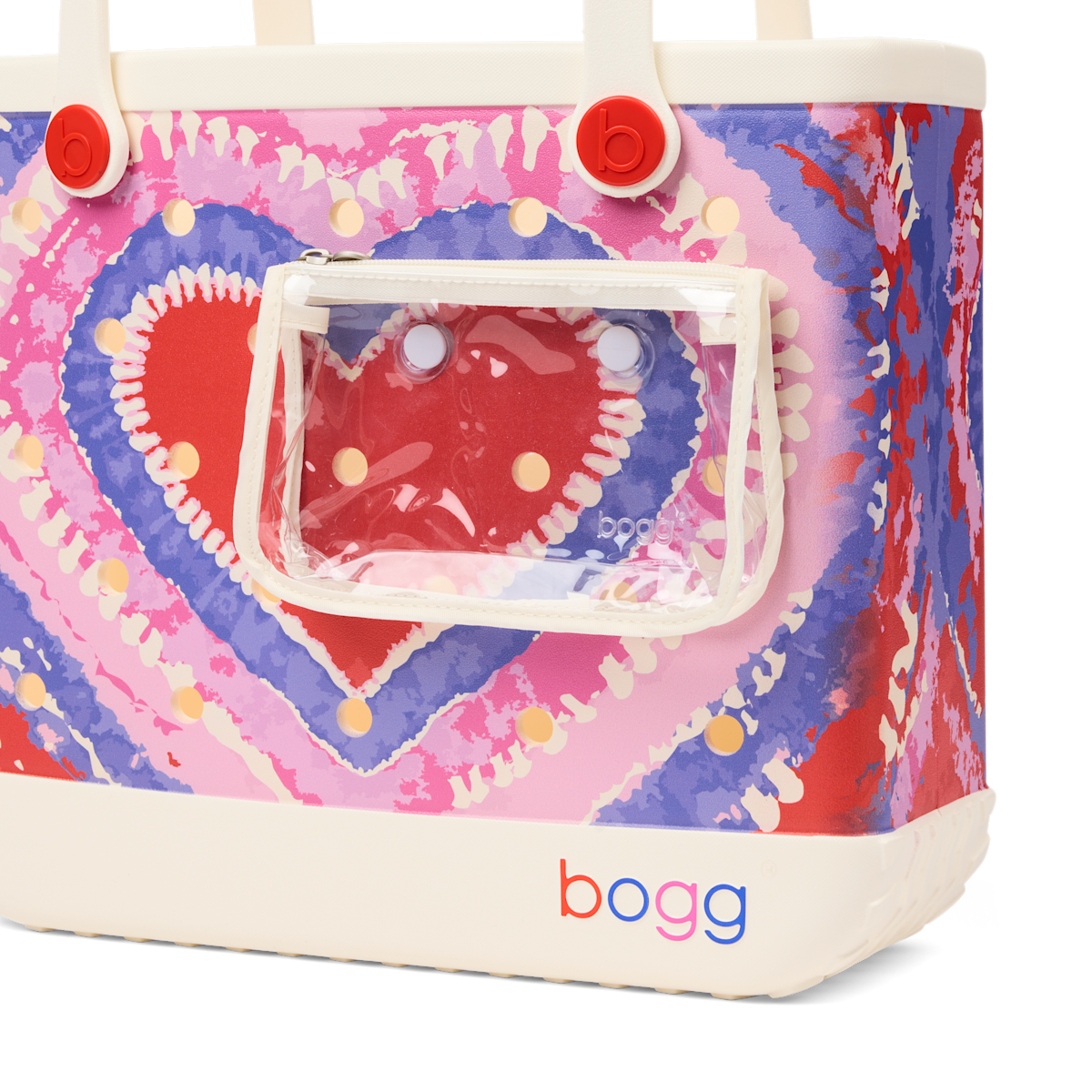 Baby Bogg Bag - Dye-licious Heart Buoy Red - Simple Moisture